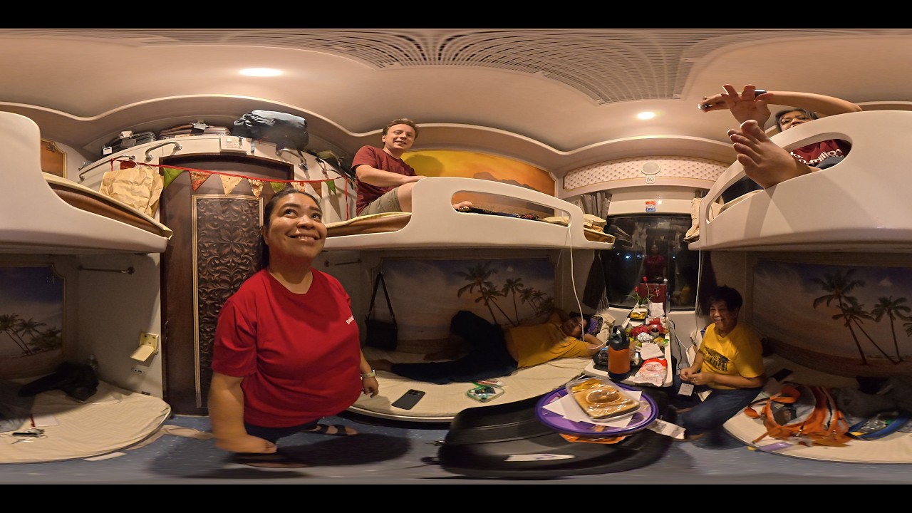 Our Moving Home in 360°| Inside Vietnam’s Reunification Express, Carriage 7A (Sài Gòn → Đà Nẵng)