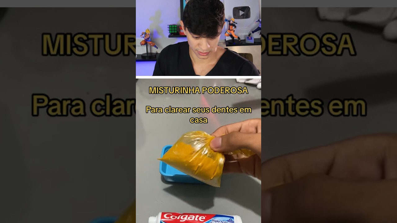 Dentista reage ao Clareamento Caseiro Viral Misturinha Poderosa !! #shorts  #clareamentodental