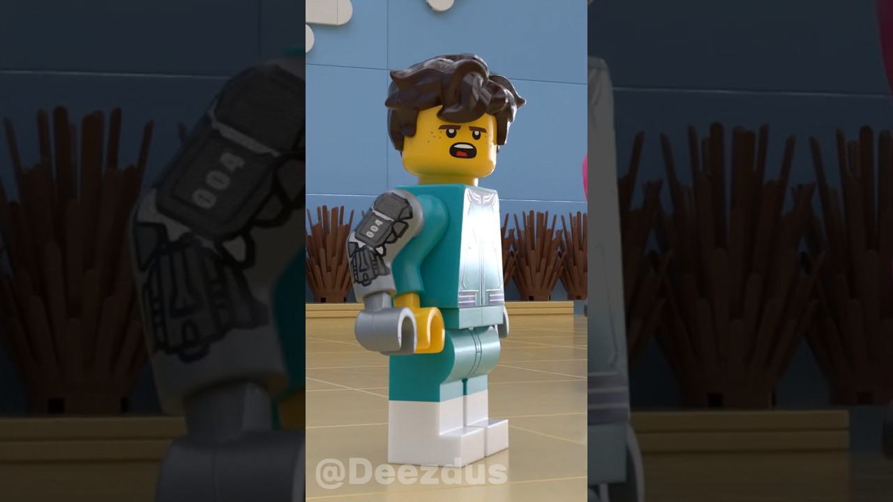 Bro put armor in squid game #lego