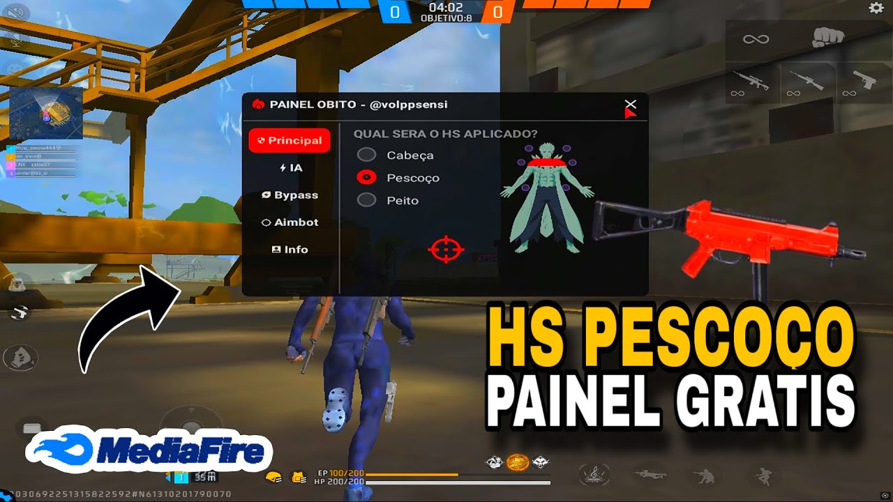 SAIU  NOVO HS PEITO CORPO TODO + BALA MÁGICA ATUALIZADO LINK DIRETO, HS PEITO VIP ANDROID E IPHONE📲