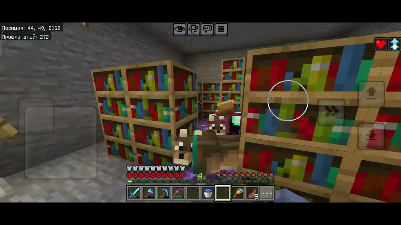 Видеообзор, моего 273 дневного мира в Minecraft.(Хардкор)