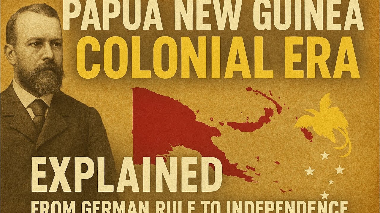 Papua New Guinea Colonial Era Explained | From German Rule to Independence