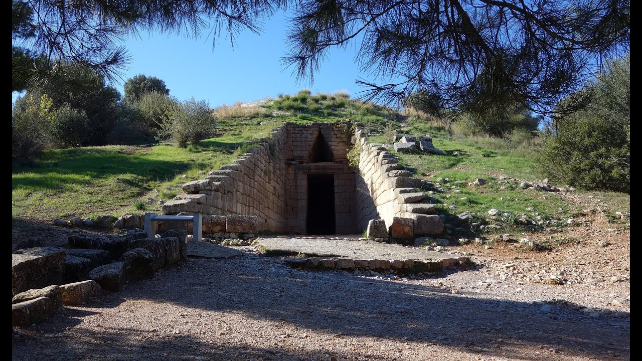 Сокровищница Атрея, ок. 1300–1250 гг. до н. э., Микены, Греция
