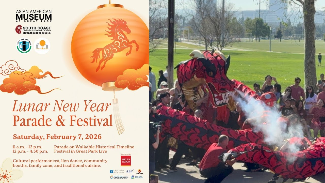 E1032: Lunar New Year Parade & Festival at the Great Park in Irvine