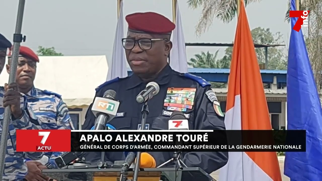 Sécurité : l'union européenne équipe la gendarmerie  nationale ivoirienne