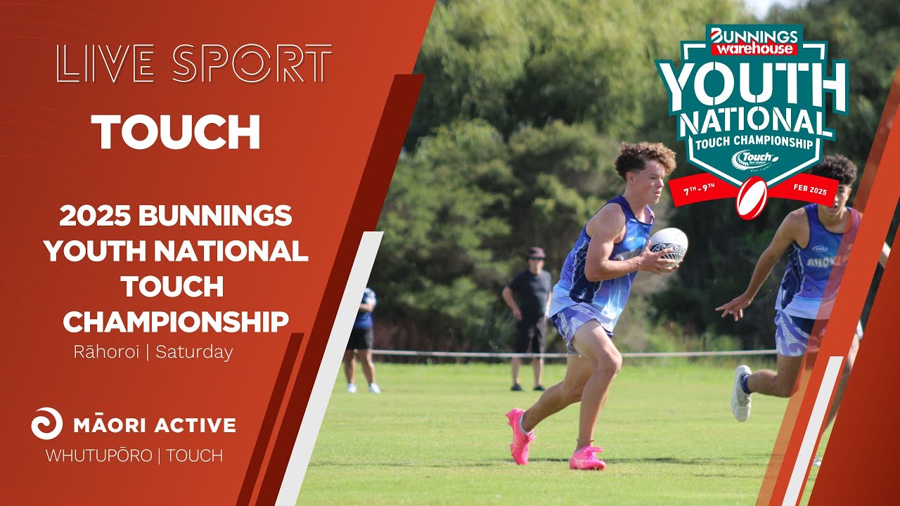 U16 Boys | Counties Manukau Black v Te Tai Tokerau | 2025 Bunnings Youth National Touch Championship