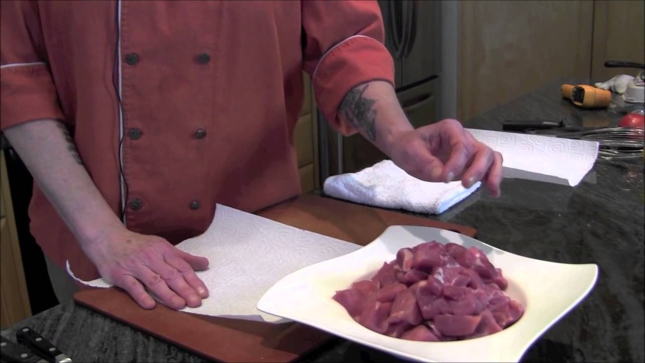 Preparing Meat, or How to Pat Your Meat Dry