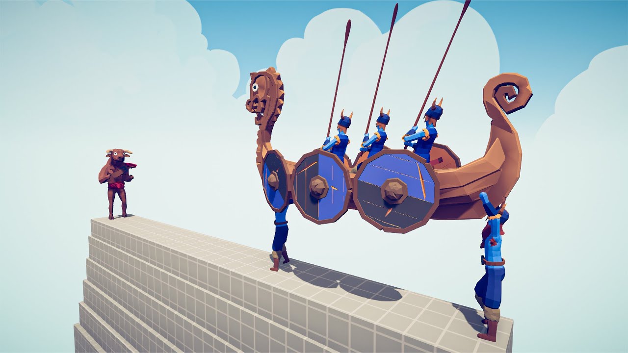 LONG SHIP vs EVERY UNITs |Totally Accurate Battle Simulator | TABS
