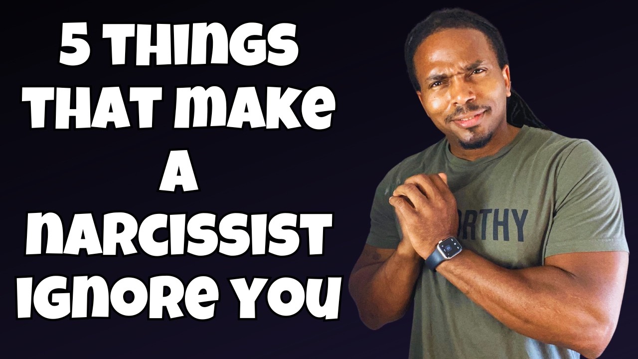 What makes a narcissist IGNORE YOU? (Top 5 things)