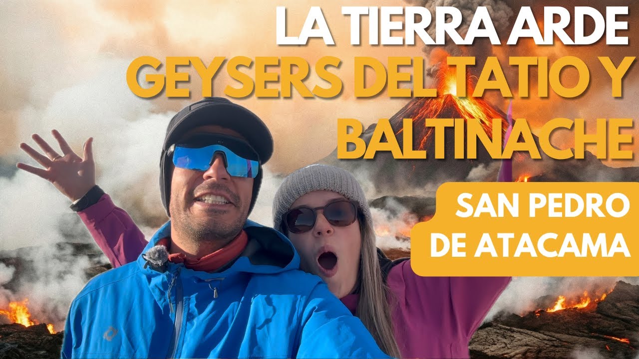 Amanecer en GEYSERS del TATIO 💭 y FLOTAMOS en LAGUNAS DE SAL de BALTINACHE - SAN PEDRO DE ATACAMA