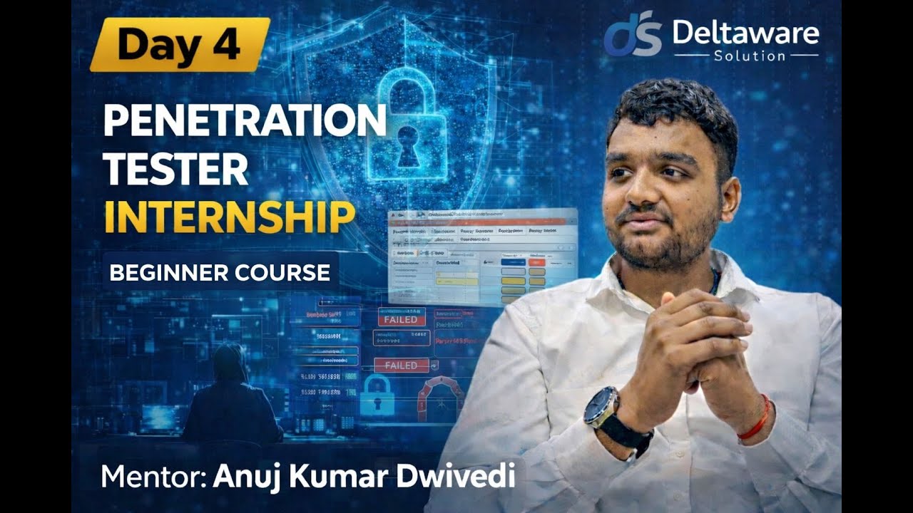 Day 4 Penetration tester Internship