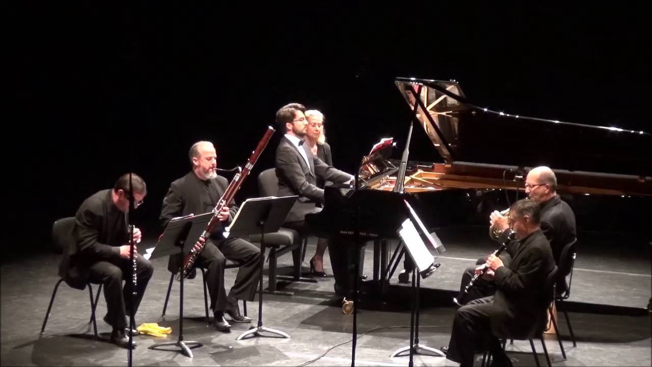 W.A Mozart: quintette pour piano et vents  K452