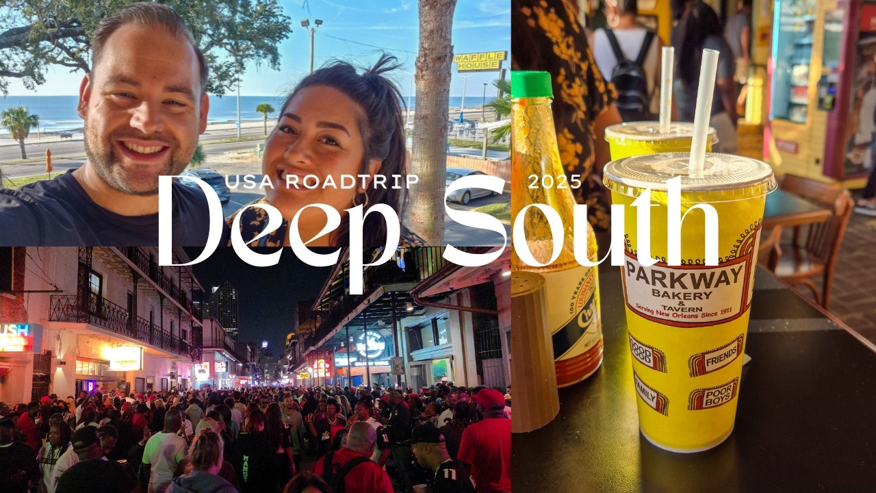 Van Biloxi naar New Orleans! 🌴🎷 Bourbon Street, Po’boys & pure chaos