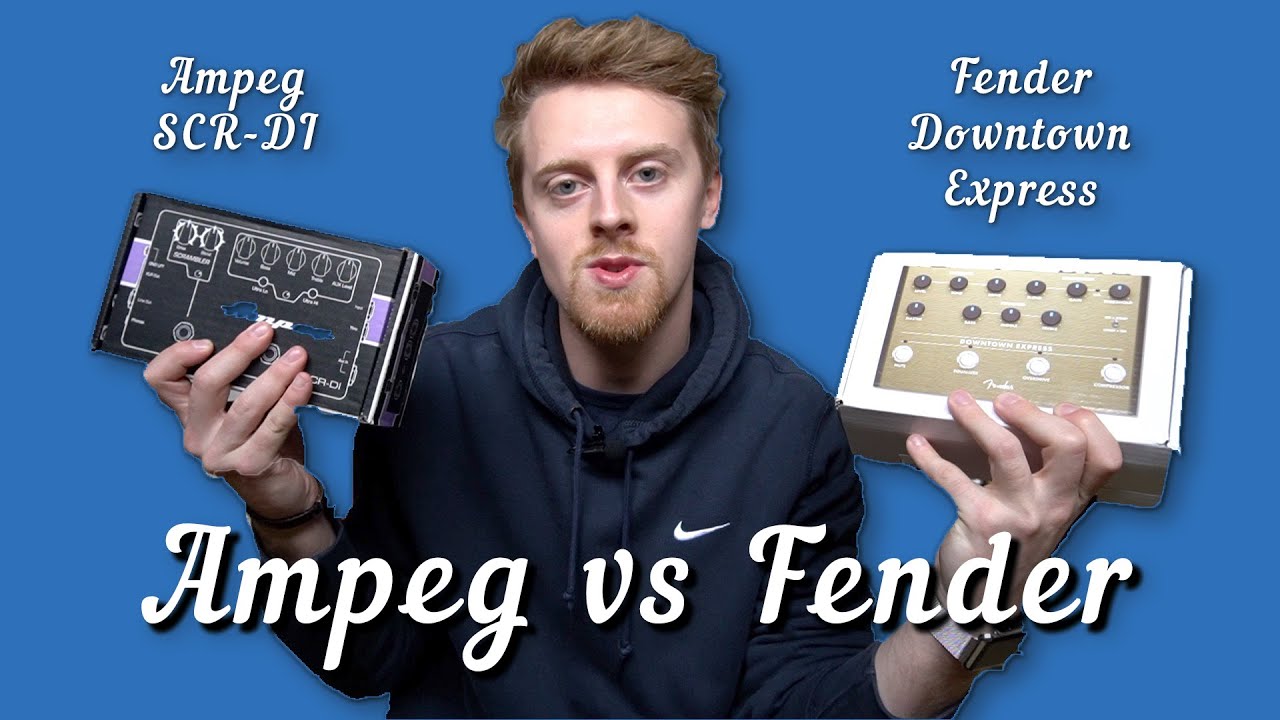 Fender Downtown Express vs Ampeg SCR-DI | Head to Head! | All You Need To Know Bass Show |
