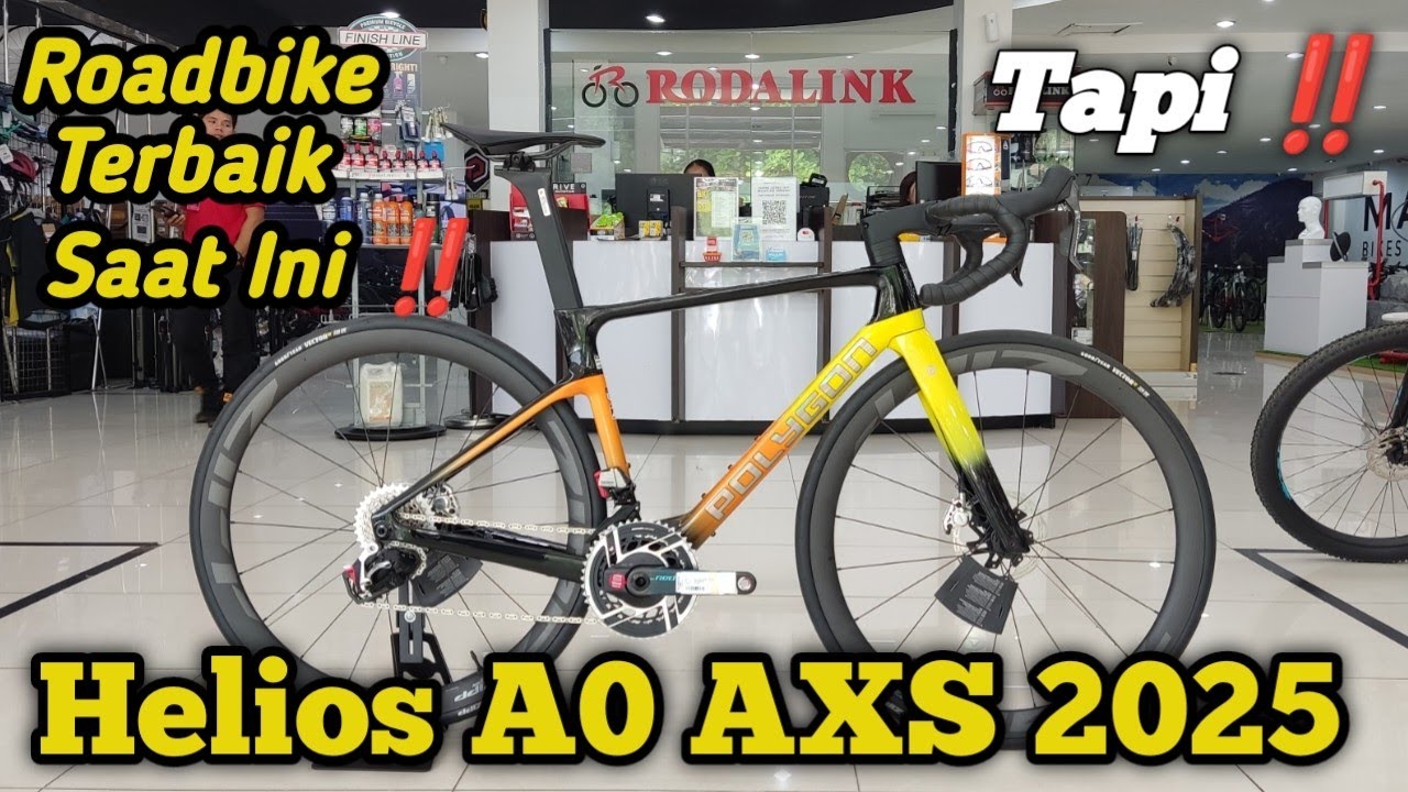 Review Polygon Helios A0 AXS Terbaru 2025 || Sepeda Roadbike Terbaik Saat Ini ‼️