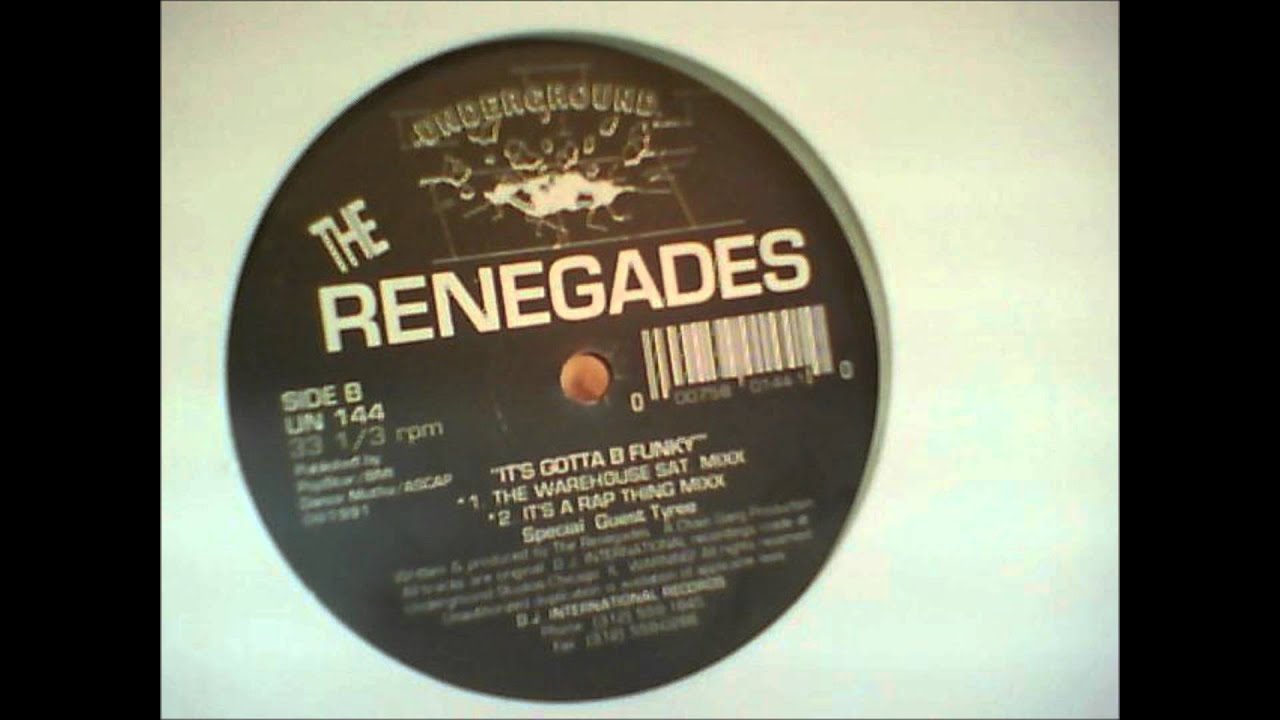 the renegades : it's got to be funky(hip-house 1991)F.EDDIE,MD