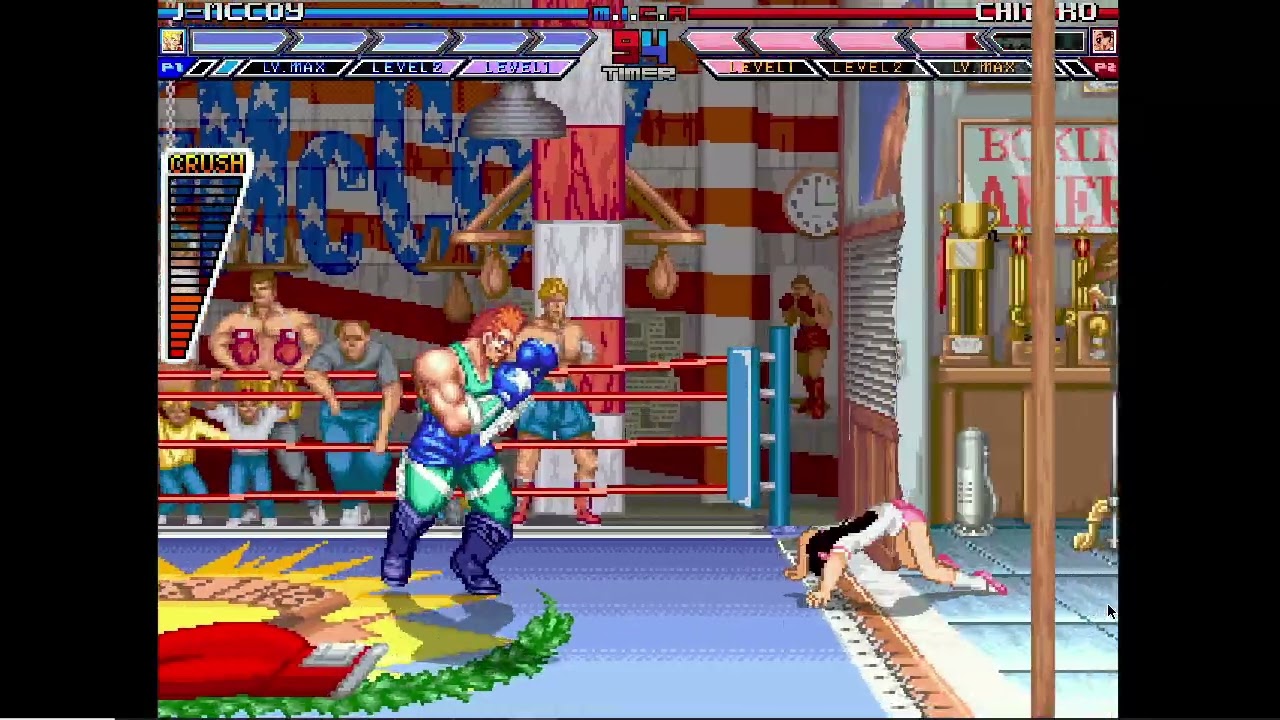 Karane MUGEN Battle #282: J-McCoy vs Chibiko