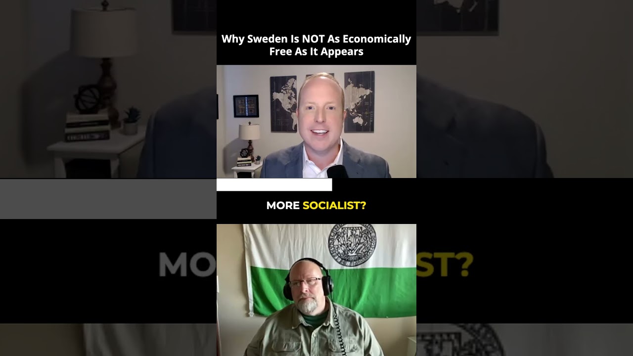 Is Sweden Economically Free? #shorts #sweden #freedom #economy #socialist