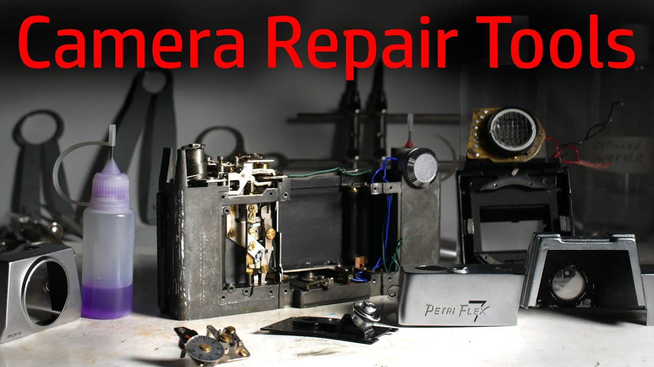 Vintage Camera Repairs - Some Tools for Fixing Old Cameras