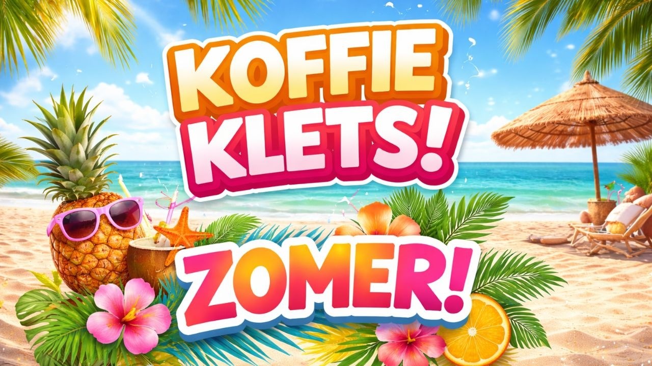 Koffie klets thema zomerperiode 
