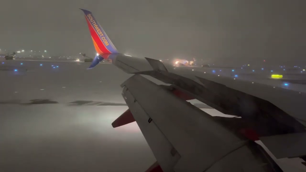 Southwest Snowy Landing in Baltimore