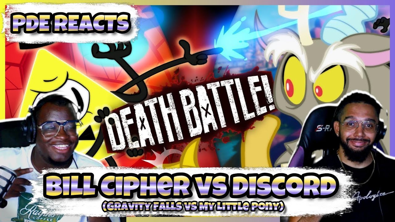 PDE Reacts | Bill Cipher VS Discord (Gravity Falls VS My Little Pony) | DEATH BATTLE! (REACTION)