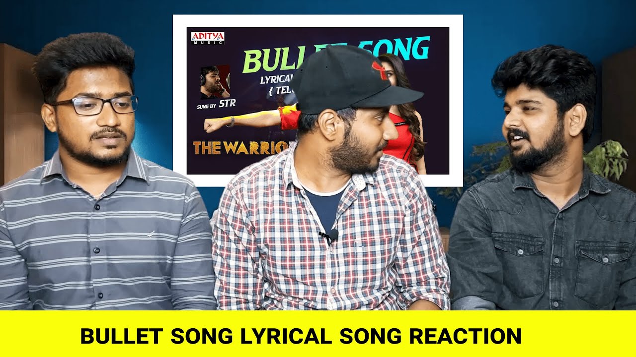 Bullet Song Lyrical [ REACTION ] | The Warriorr | Ram Pothineni, Krithi Shetty | Simbu | DSP