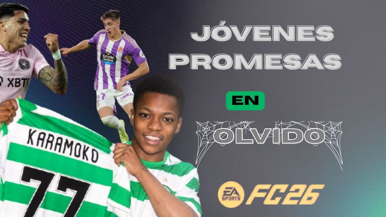 7 JOVENES PROMESAS de FUTBOL que PASARON al OLVIDO......FC26.