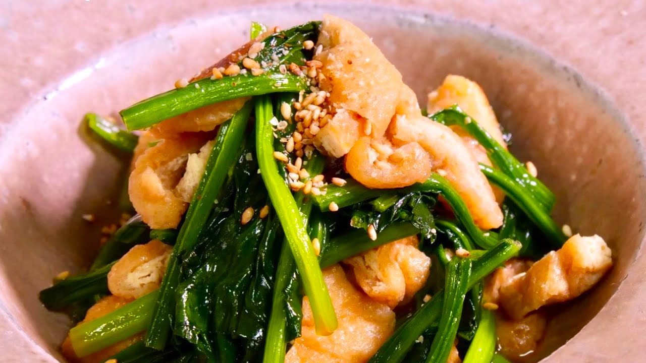 プロも嫉妬する【ほうれん草の煮浸し】プロが教える定番料理を１００倍美味しく作る方法