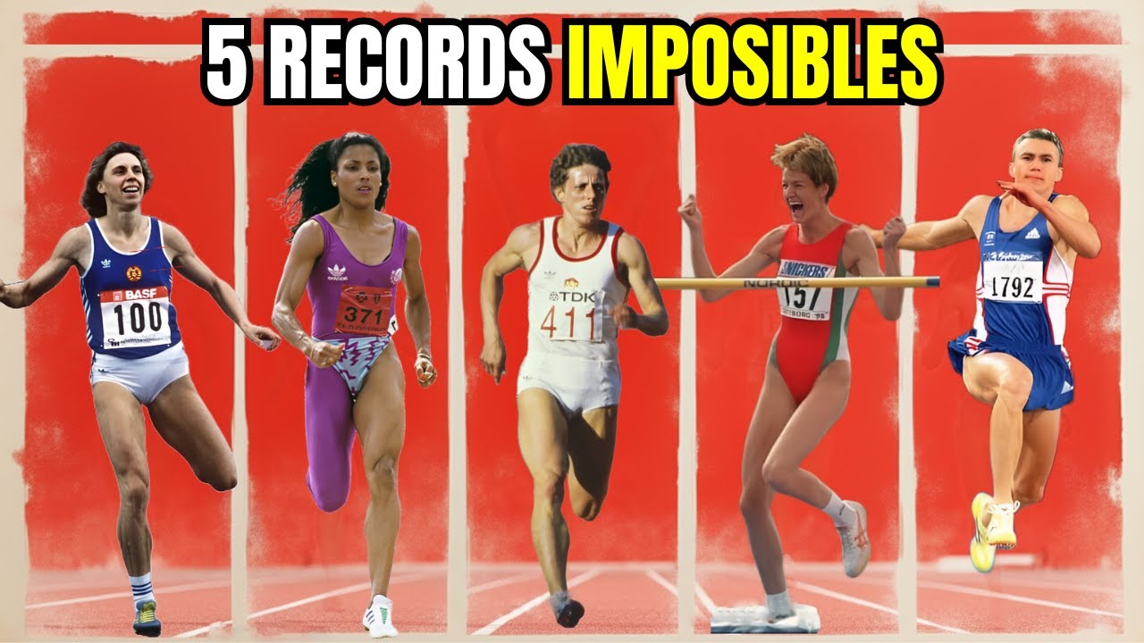 5 RÉCORDS DEL ATLETISMO que NADIE puede romper