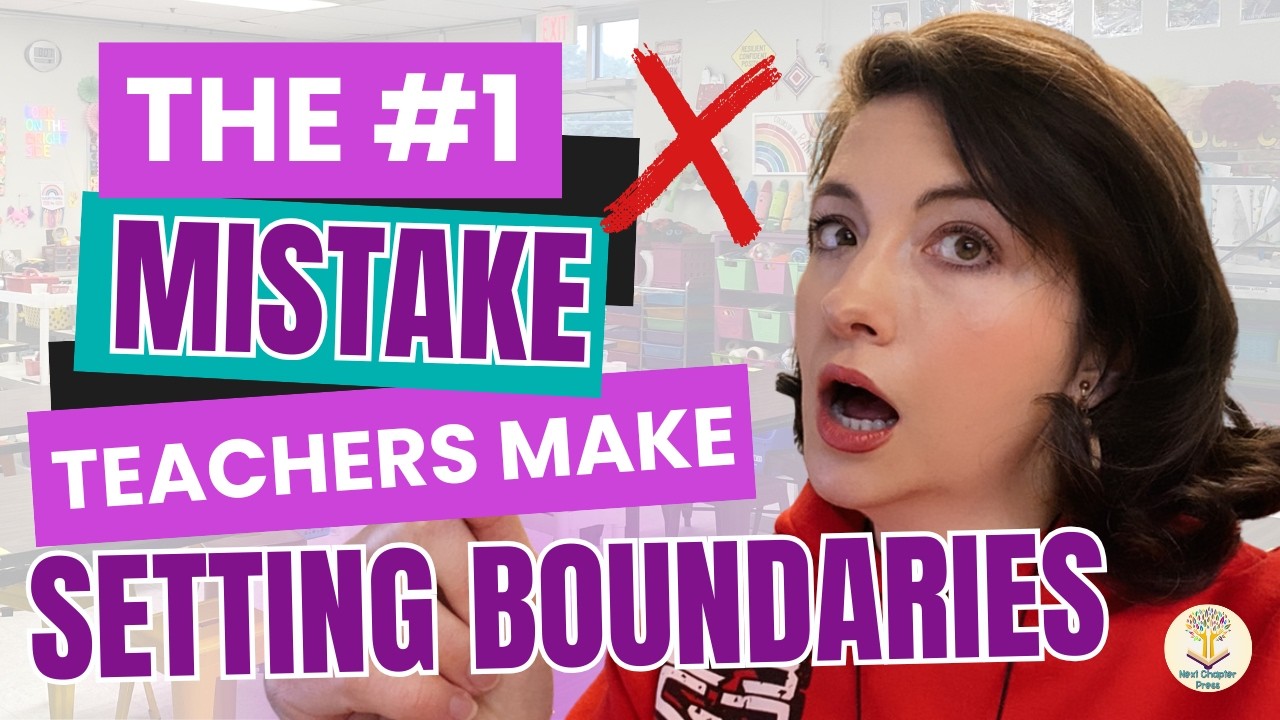 The #1 Boundary Mistake Teachers Make and How to Fix It (How to Avoid Burnout)