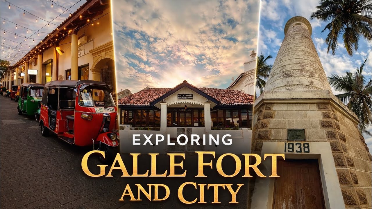 Exploring galle fort 🇱🇰 beautiful place😍 Sri Lanka travel vlog 
