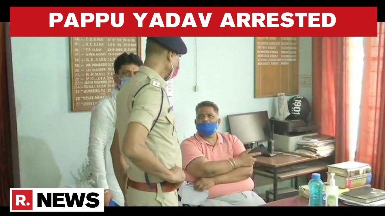 Bihar: Jan Adhikar Party Chief Pappu Yadav Arrested By Patna Police For Flouting COVID Norms