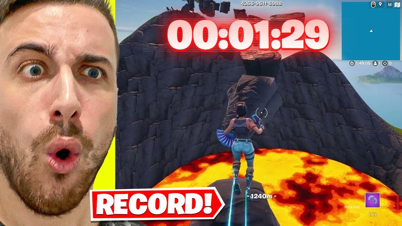 REACTION al RECORD di ONLY UP su Fortnite! *ASSURDO* Fortnite ITA!