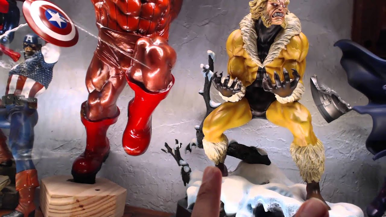 My collection of kotobukiya & bowen statues Jan 2013
