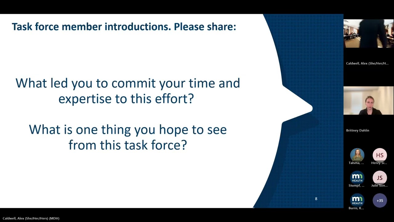 January 2026 - Provider and Payer Advisory Task Force Meeting