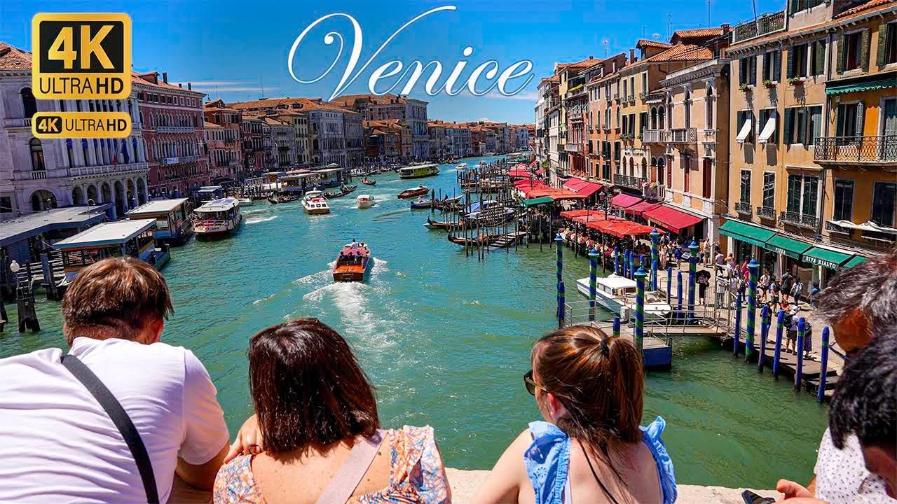 🚶&zwj;♂️ Venice 4K Walking Tour: Explore the City for 4+ Hours! 🌉🇮🇹 Like, Share & Subscribe! 👍