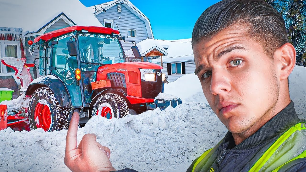 Driveways BLOCKED by 3FT Snow Walls…