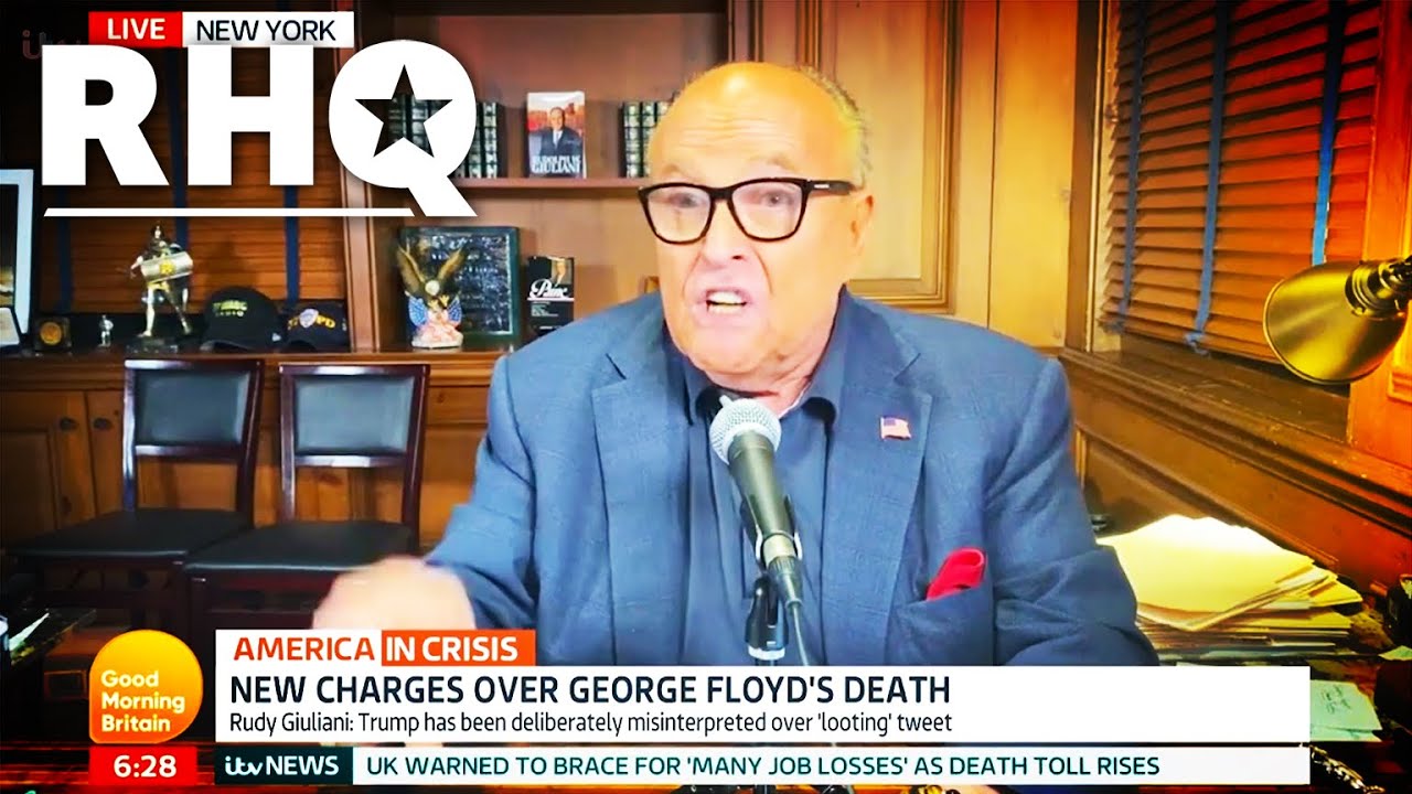 Rudy Giuliani Has An Absolute MELTDOWN On Live TV