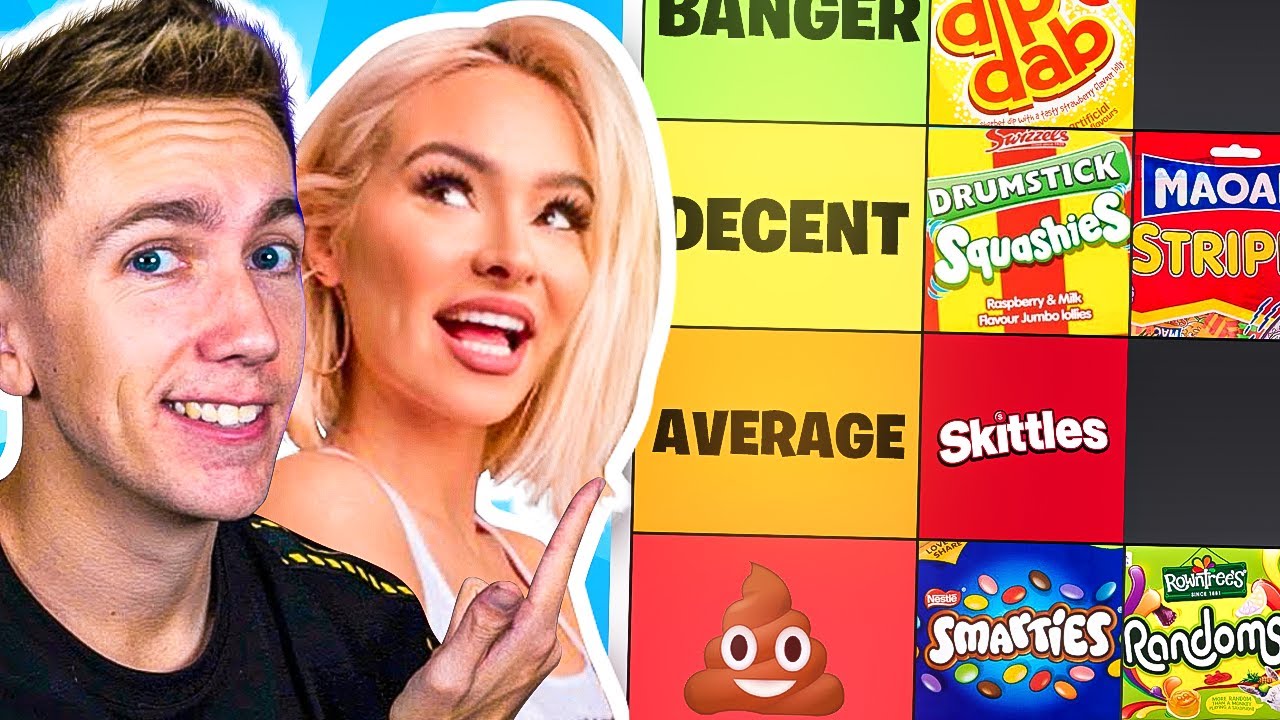 BOYFRIEND VS GIRLFRIEND UK SWEETS (TIER LIST)