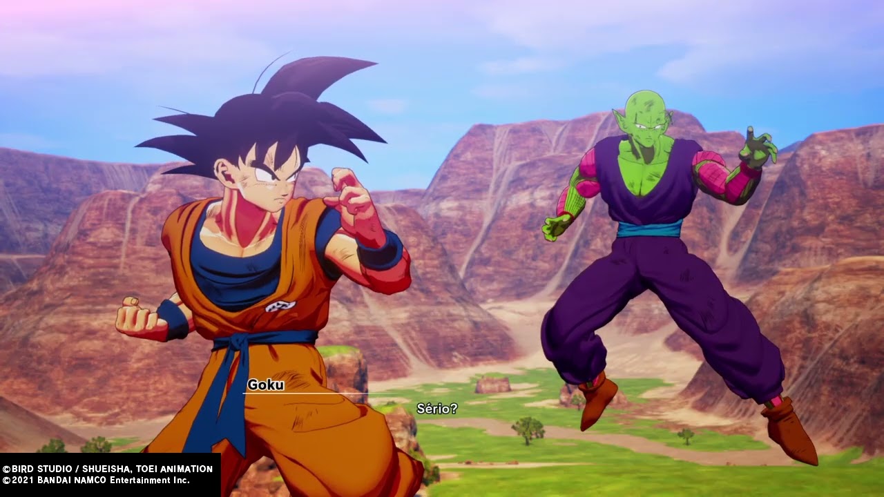 DRAGON BALL Z ...Goku vs radidiz