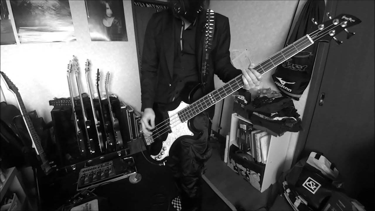 the GazettE - PLEDGE  BASS COVER