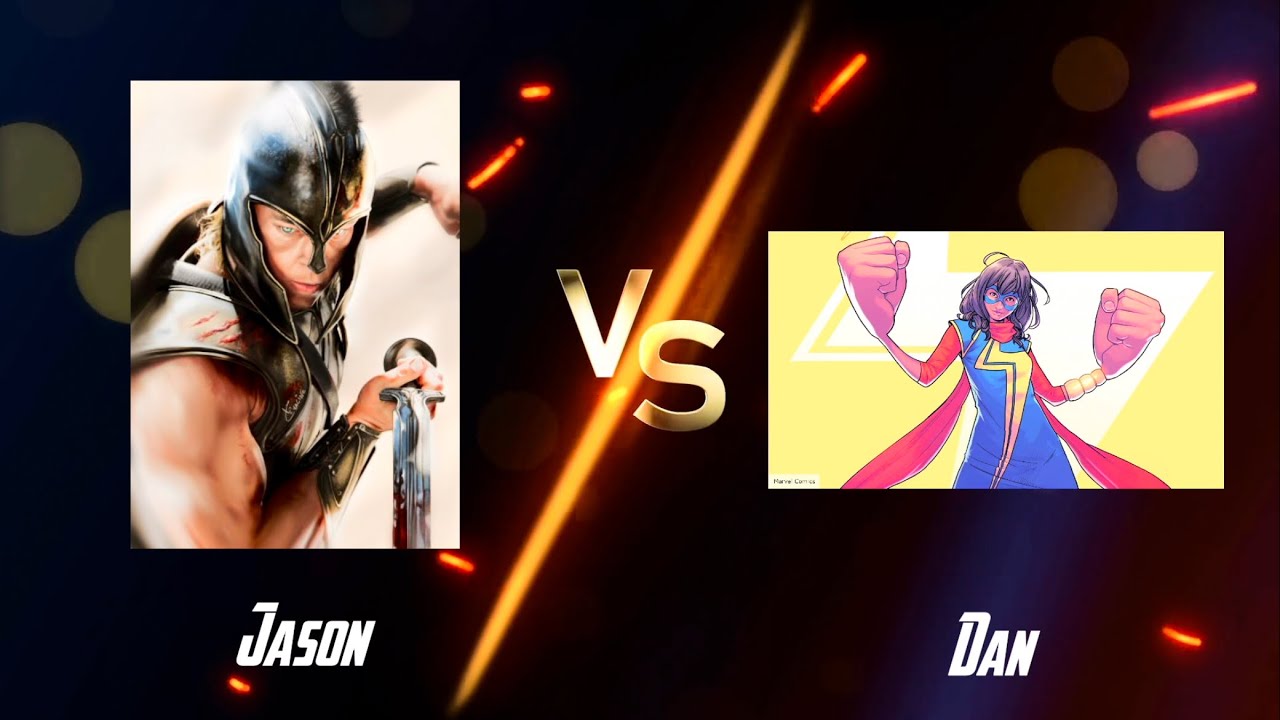 Achilles vs Ms. Marvel (Jason vs Dan) | Unmatched