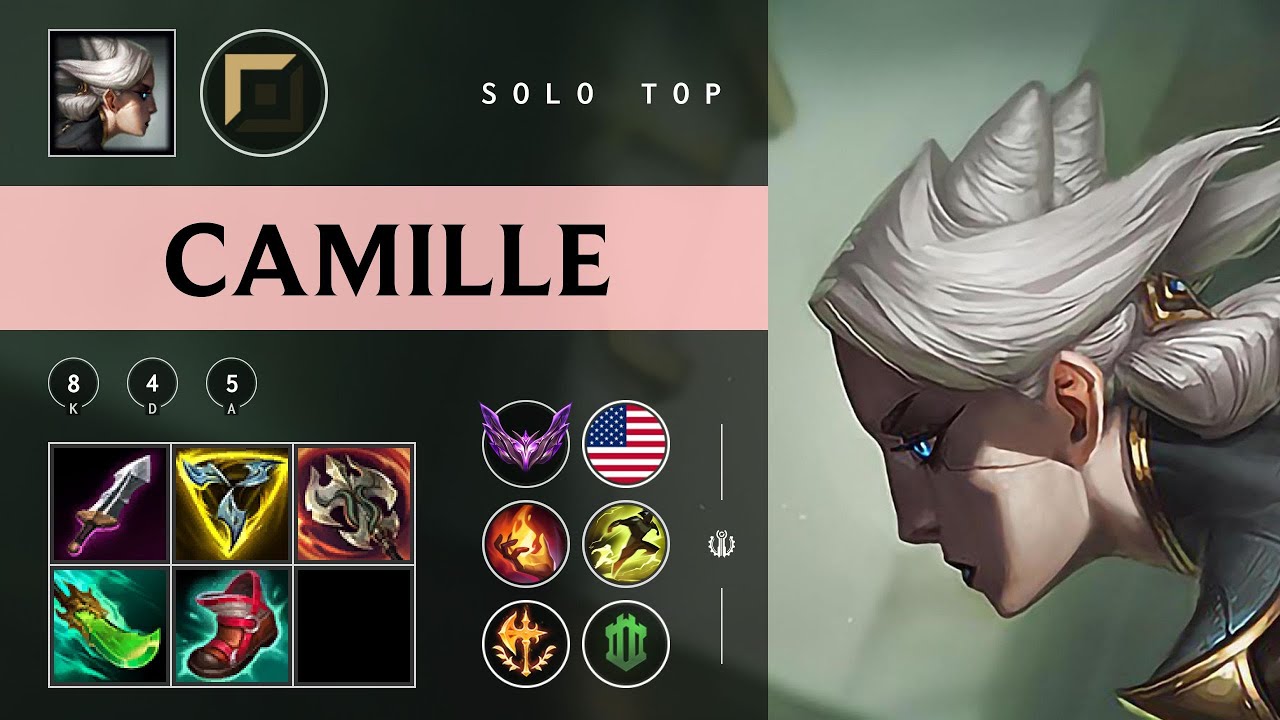 Camille Top vs Aatrox - NA Master Patch 25.24