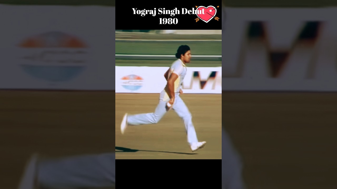 ❤️Yograj Singh Debut Match in 80's