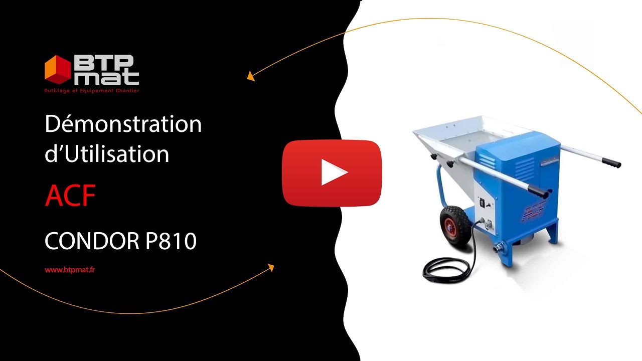 ACF CONDOR P810 - Démonstration d'Utilisation