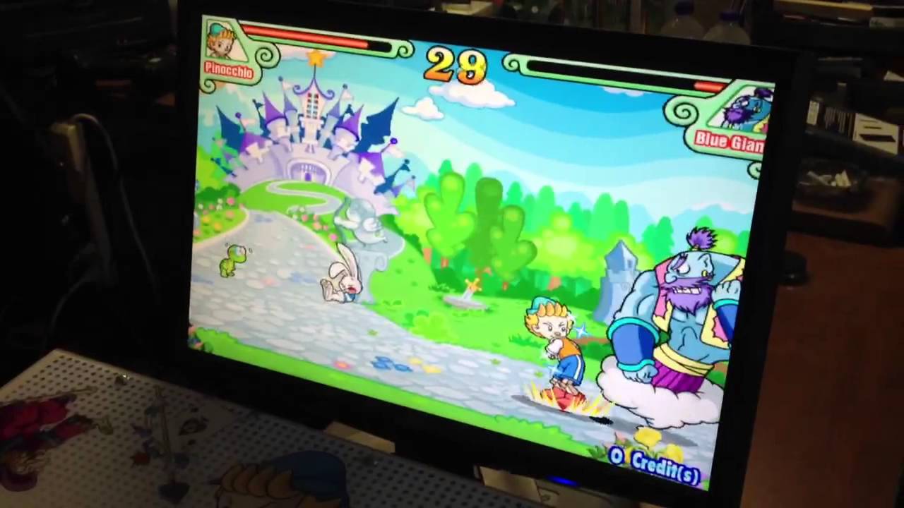 Fearless Pinocchio arcade project
