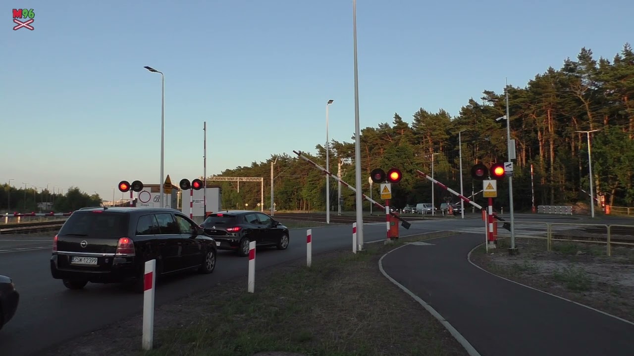 Przejazdy kolejowe Świnoujście #5 + #6 (PL) - 8.7.2023 / Železniční přejezdy / Railroad crossings