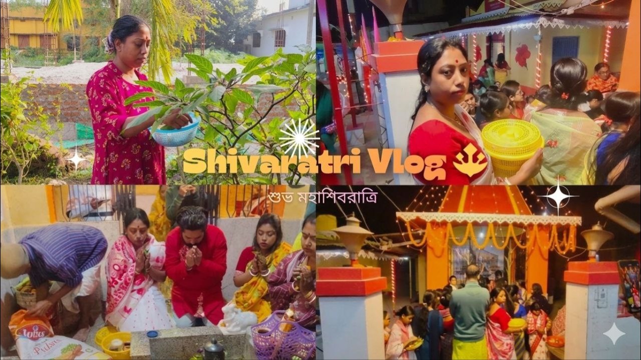 Shivaratri vlog 2026 | Mandir Darshan | Shubho Mahashivratri | SB Simple Vlogs