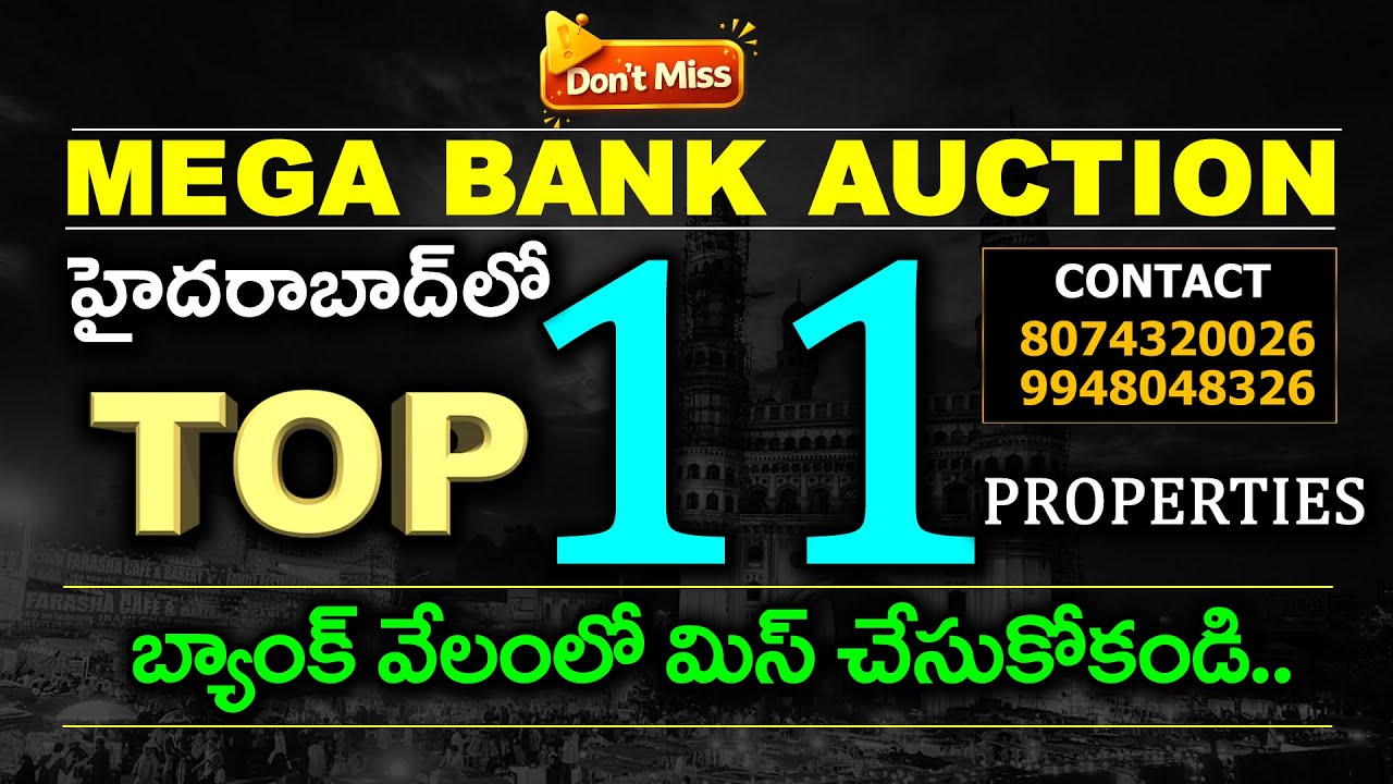 Top 11 Properties For Sale in Hyderabad | Rudra Properties